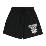 Glo Gang Sun Font Shorts (Black)