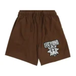 Glo Gang Sun Font Shorts (Brown)