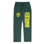 Glo Gang Sun Font Sweatpants (Forest Green)