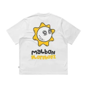 White Malbon x Gloryboyz Tee