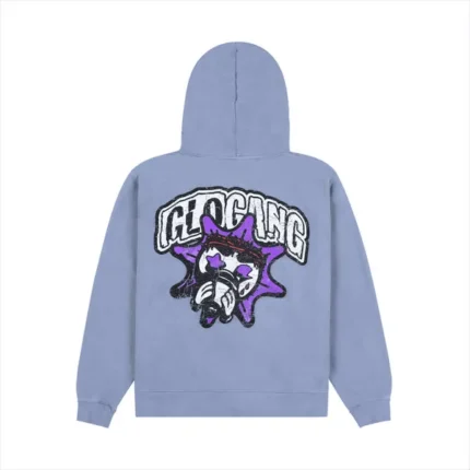 Glory Boyz Zip Up Hoodie (Faded Blue)